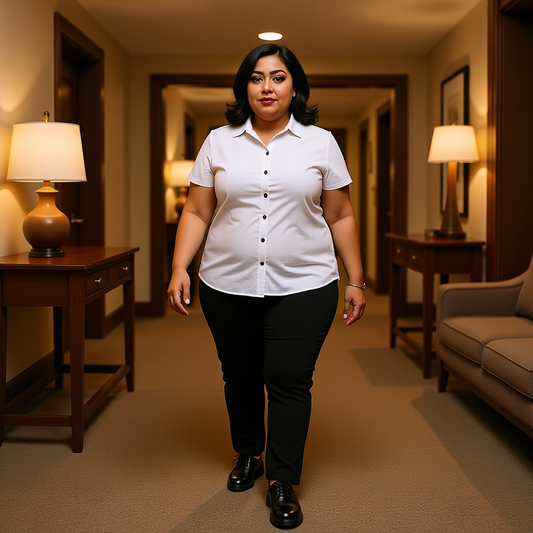 Mt. Emey 9302 Black - Women's Extra-depth Dress/Casual Shoes