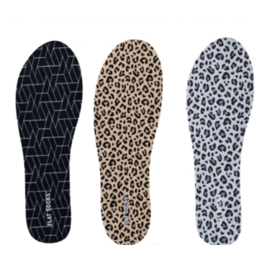 Glamsole Flatsocks – Stylish Comfort with a Pop of Color