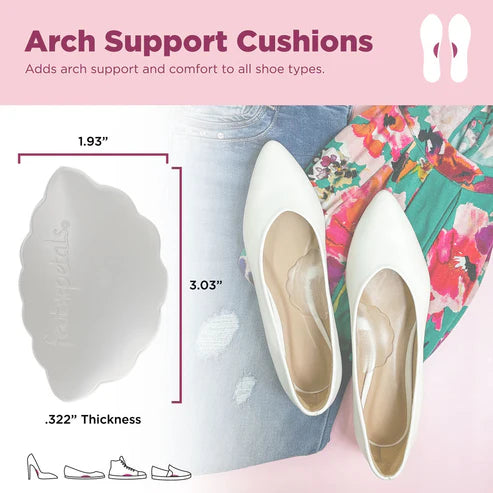 Foot Petals Gel Arch Support Cushions