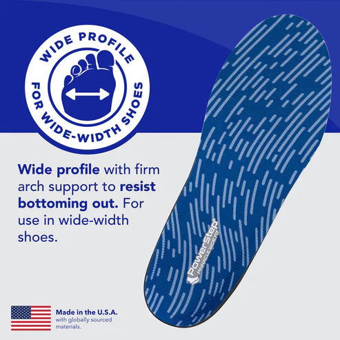 PowerStep Pinnacle Wide Insoles