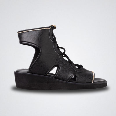 Queen Patricia Black Wedge