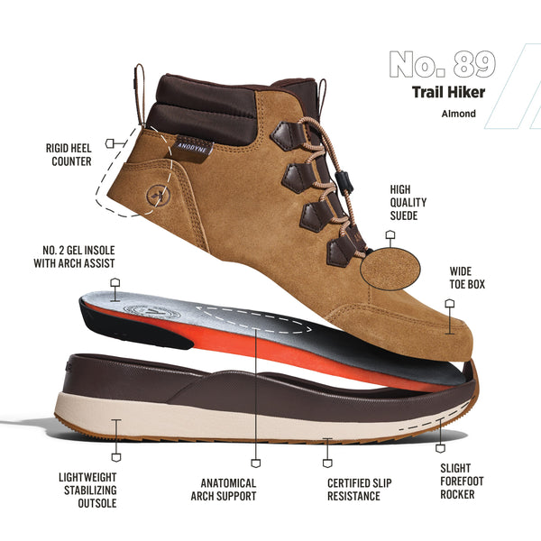 Anodyne No. 89 Women's Trail Summit – Almond, view 2