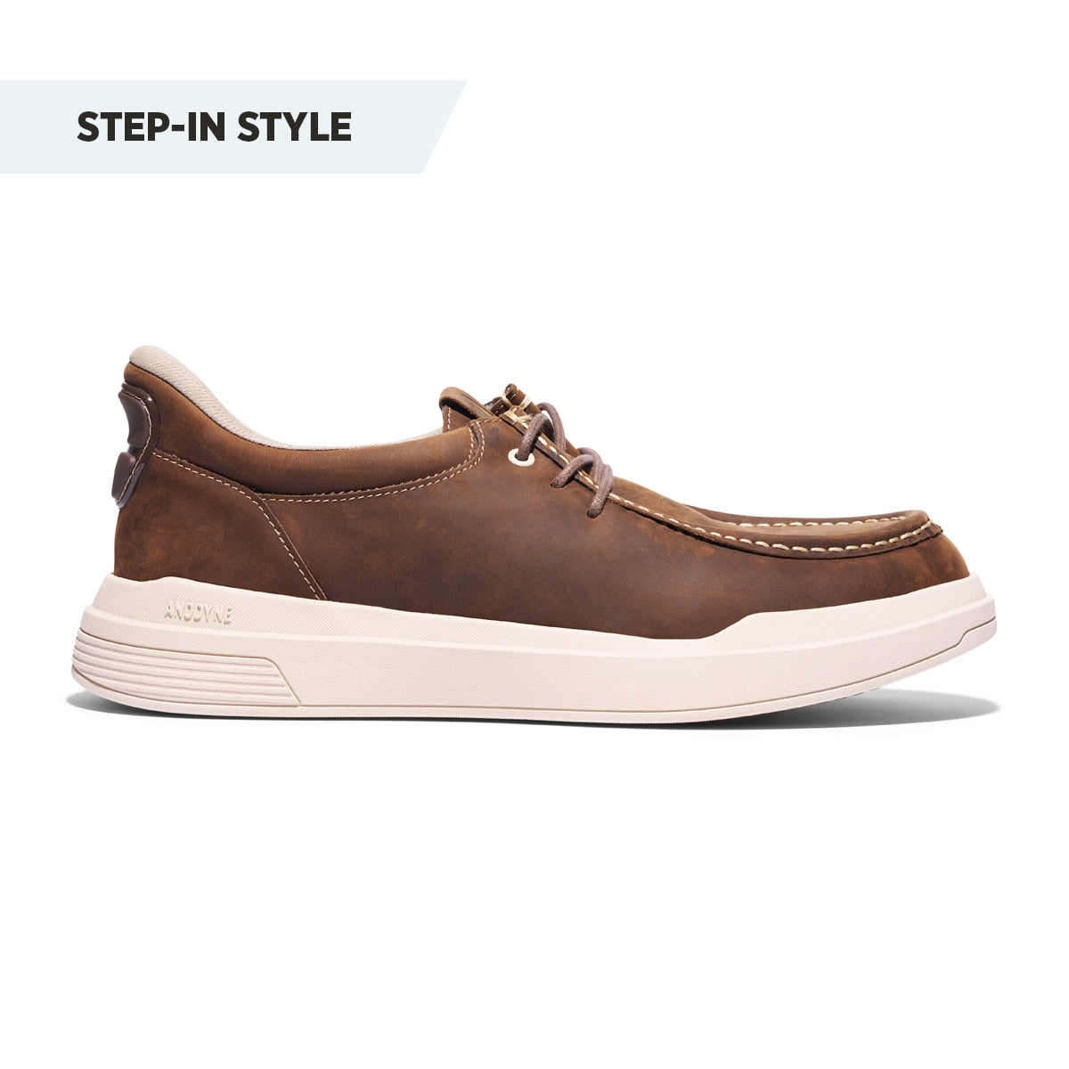 Anodyne No. 54 Men's Casual Wally Hands Free – Oil Brown, view 1