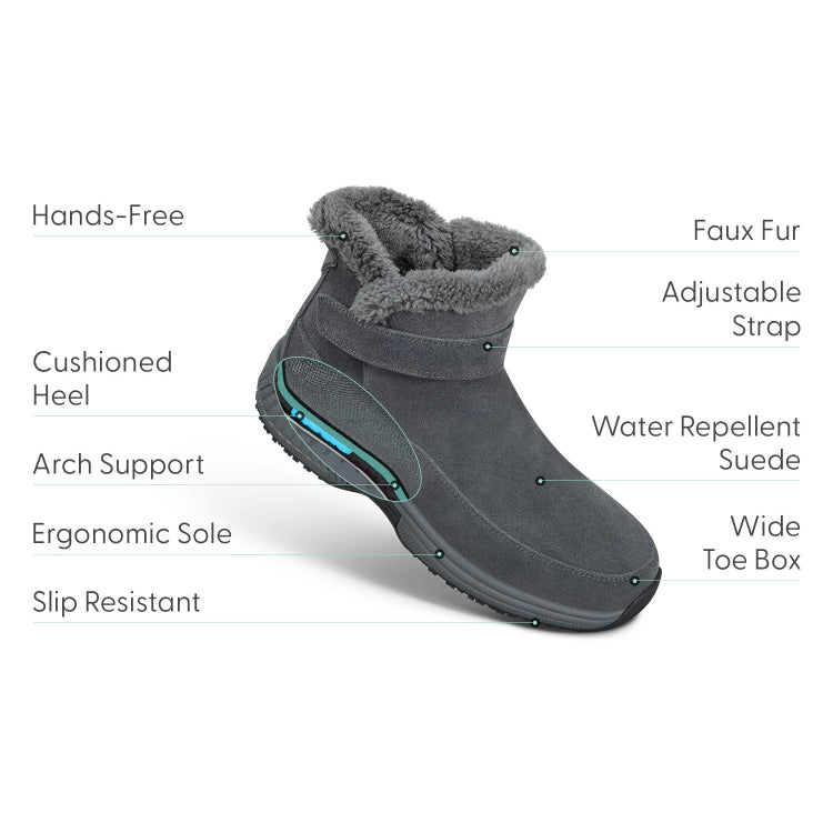 Bliss Women's Hands-Free Suede Sneaker