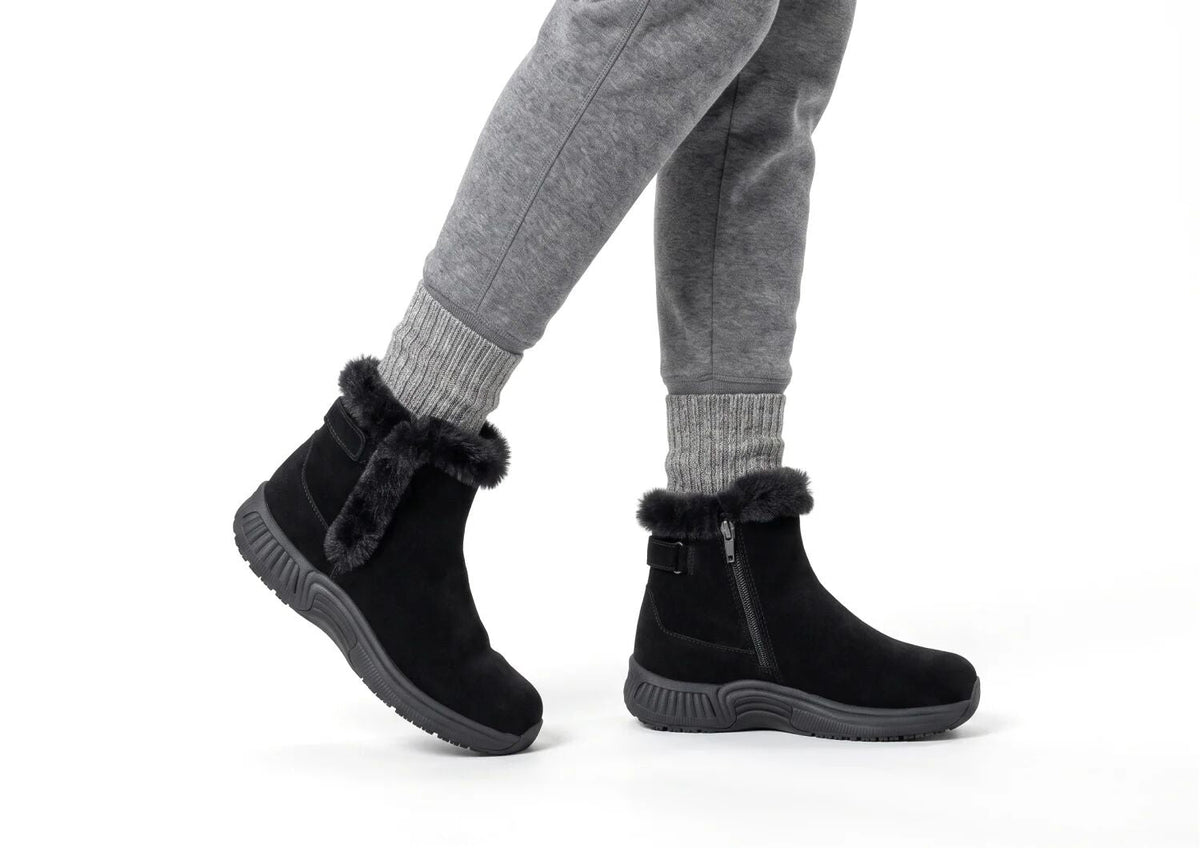 Orthofeet Delight Women’s Suede Winter Boot — original supplier photo 2