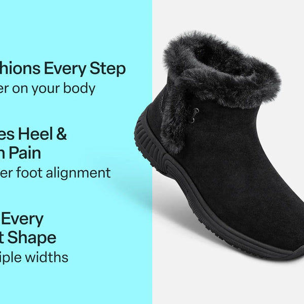 Orthofeet Delight Women’s Suede Winter Boot — original supplier photo 3