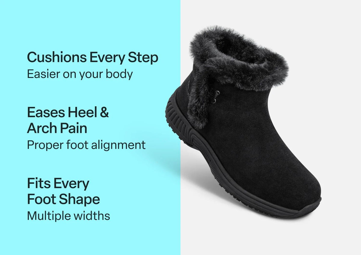 Orthofeet Delight Women’s Suede Winter Boot — original supplier photo 3