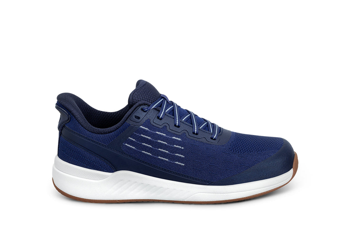 Orthofeet Advantage Pickleball Hands-Free - Navy/White – main view