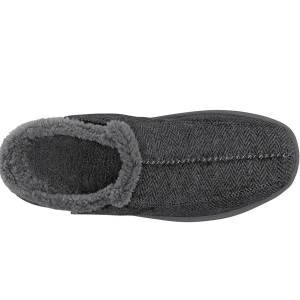 Orthofeet Asheville - Charcoal Herringbone – detail view