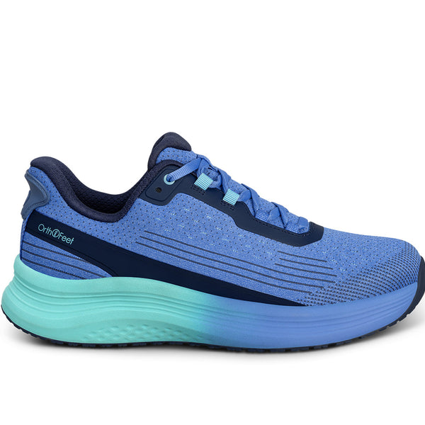 Orthofeet Dart Hands-Free - Blue/Navy/Aqua – main view