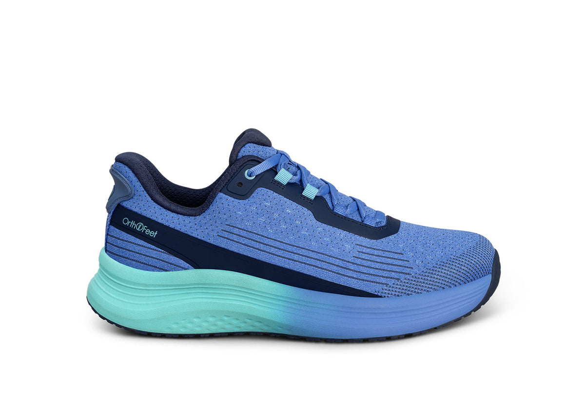 Orthofeet Dart Hands-Free - Blue/Navy/Aqua – main view