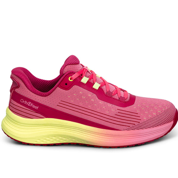 Orthofeet Dart Hands-Free - Fuschia/Yellow – main view