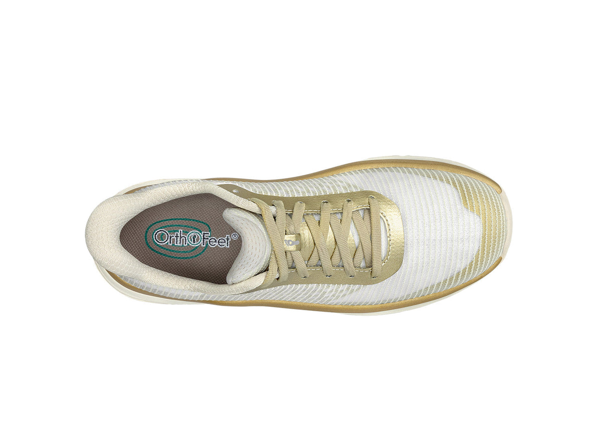 Orthofeet Jaunt Hands-Free - Blonde/Bronze – detail view