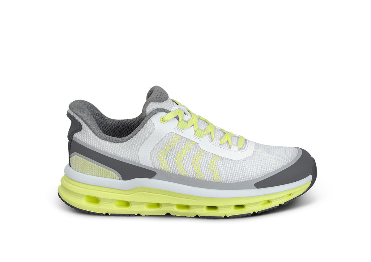 Orthofeet Jaunt Hands-Free - Gray/White/Yellow – main view