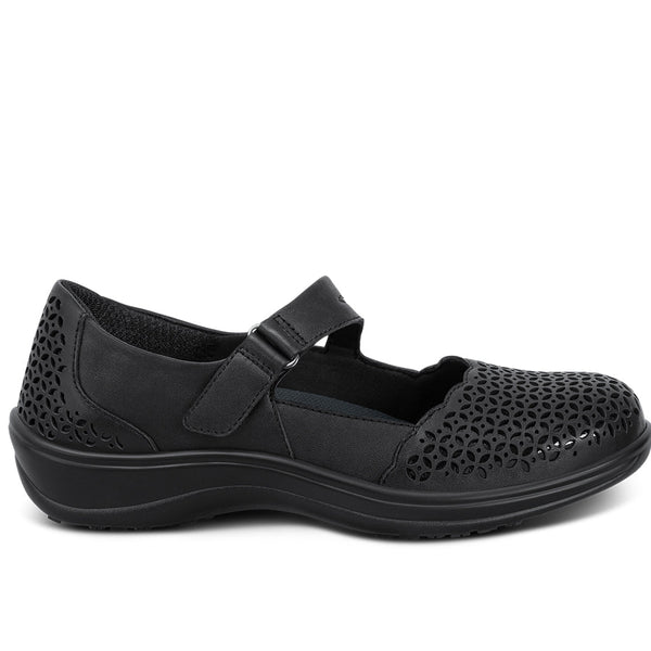 Orthofeet Julie - Black/Black – main view