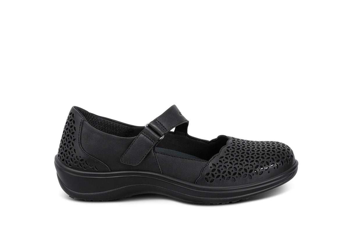 Orthofeet Julie - Black/Black – main view