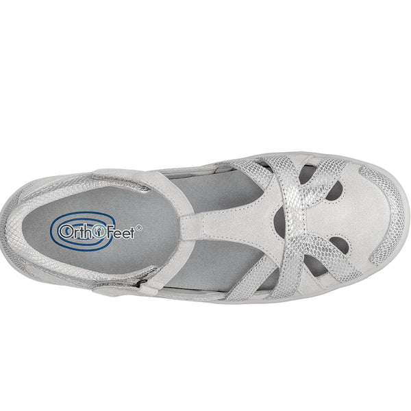 Orthofeet Juno - Gray/Silver – detail view