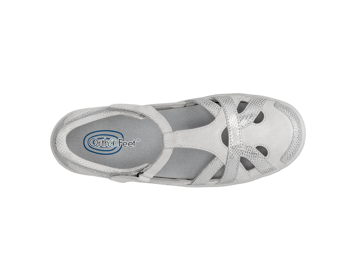 Orthofeet Juno - Gray/Silver – detail view