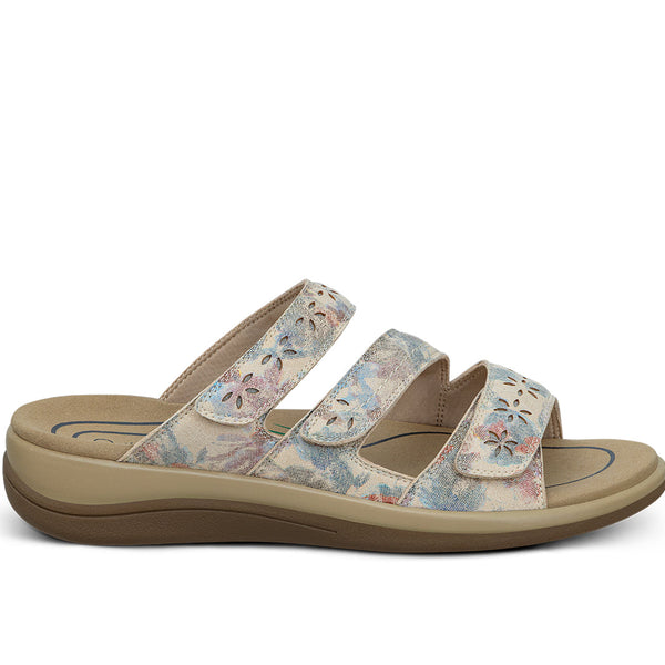 Orthofeet Sahara - Floral Metallic – main view