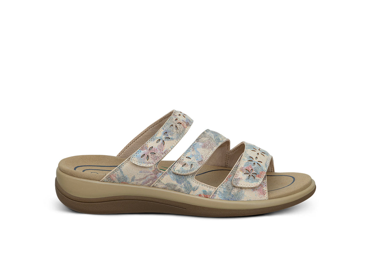 Orthofeet Sahara - Floral Metallic – main view