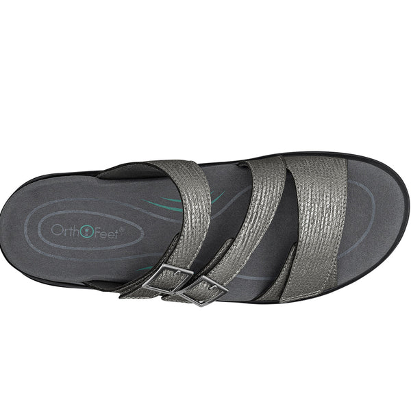 Orthofeet Sahara Weave - Pewter – detail view