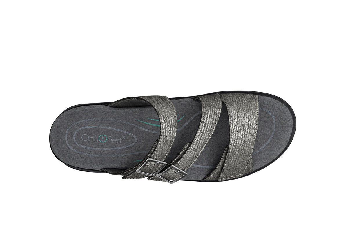 Orthofeet Sahara Weave - Pewter – detail view